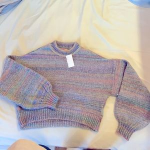URBAN OUTFITTERS cropped knit sweater